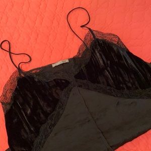Zara black cami
